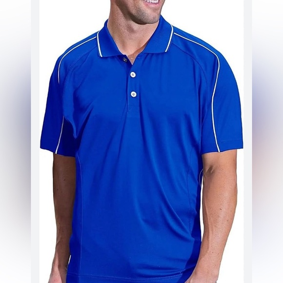 NICKLAUS Other - NICKLAUS Golf ⛳️ Vibrant Blue Men's Polo Shirt